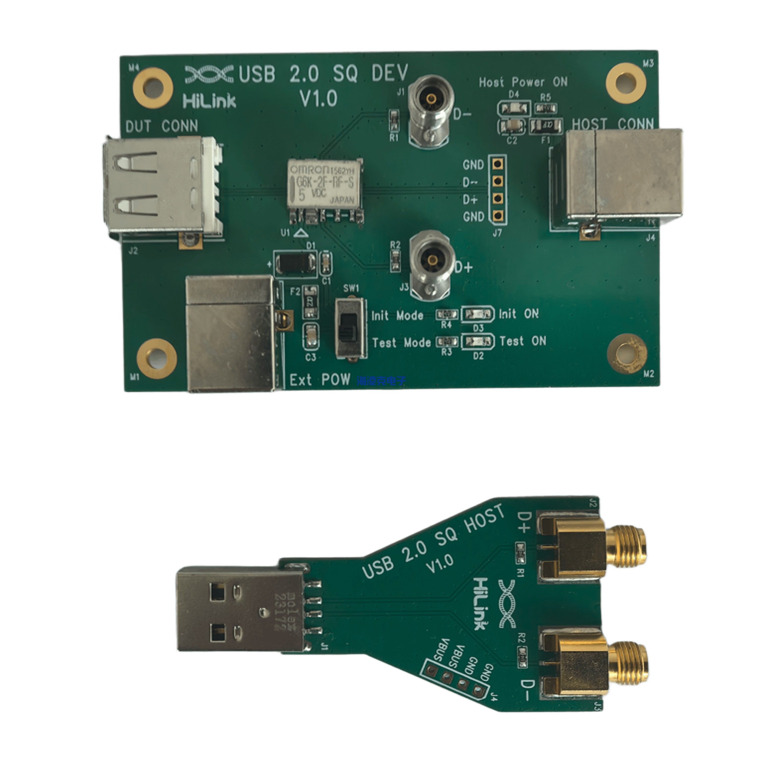 USB2.0 A口SQ测试夹具