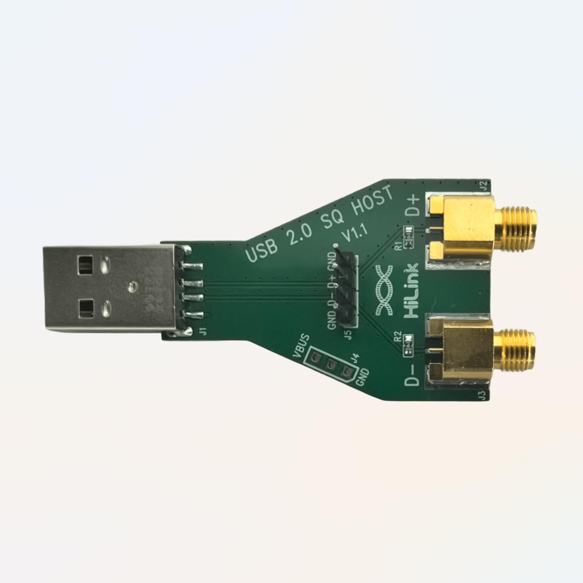 USB2.0 A口高速Host SQ测试夹具
